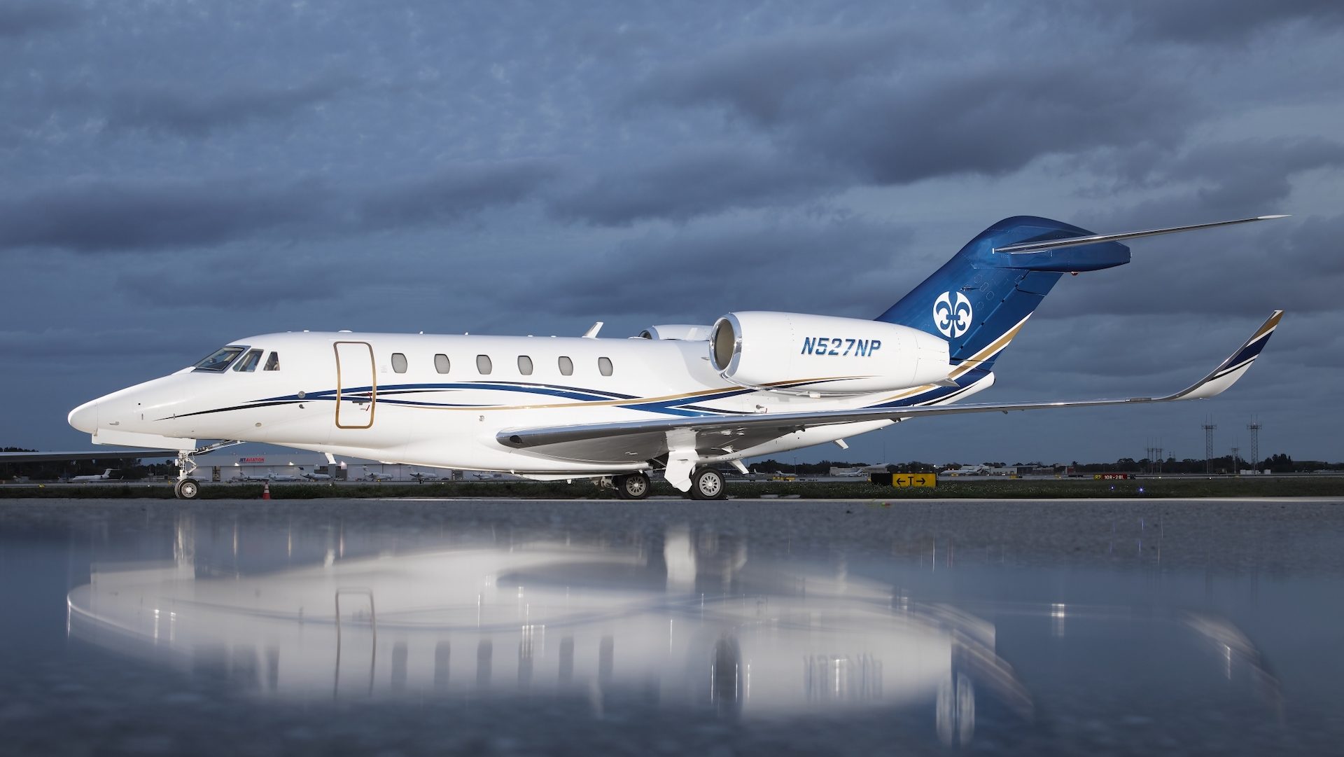 Alerion Citation X N527NP available for private charter by Alerion Aviation.