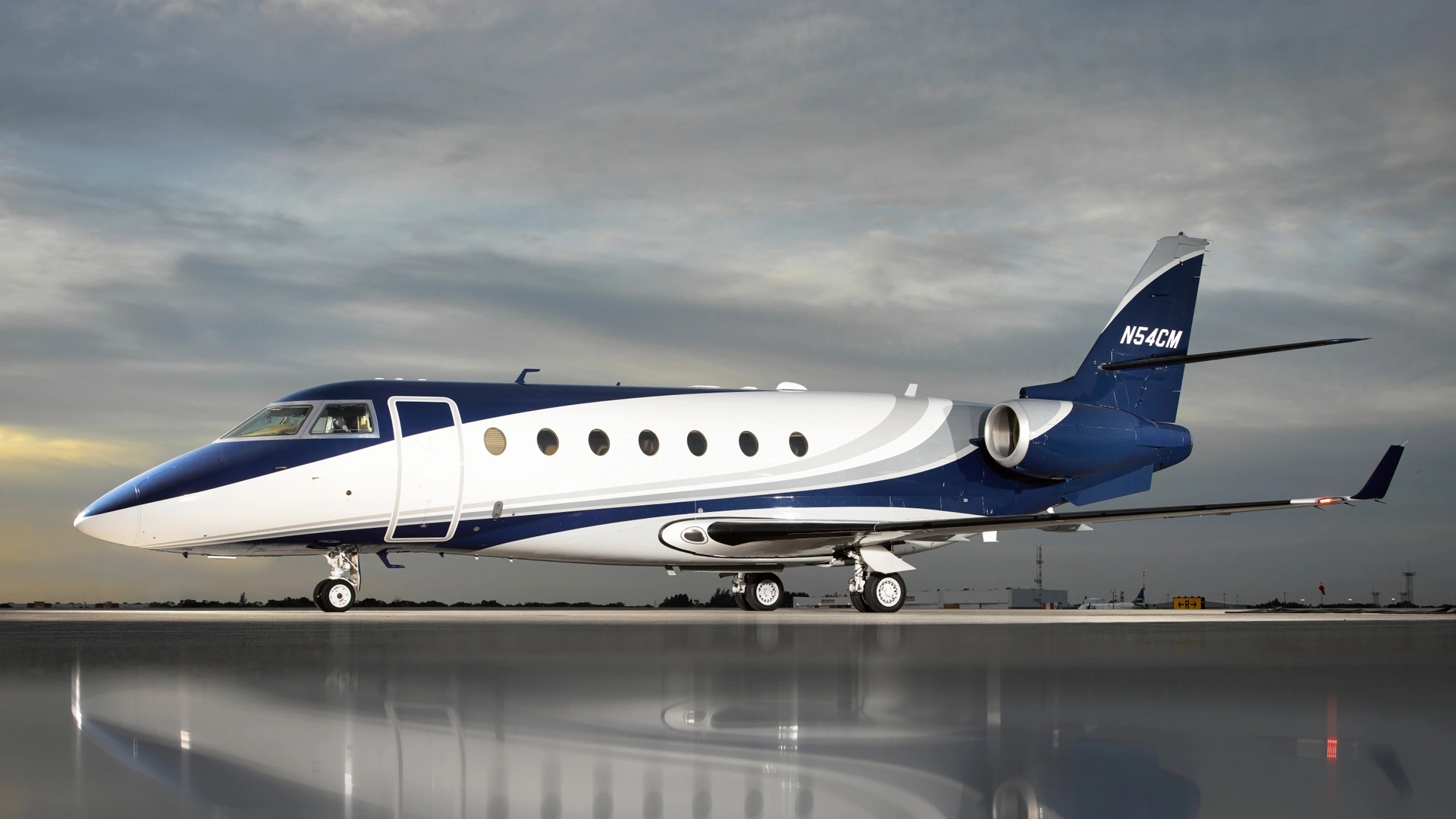Alerion Gulfstream G200 - N54CM available for private charter by Alerion Aviation.